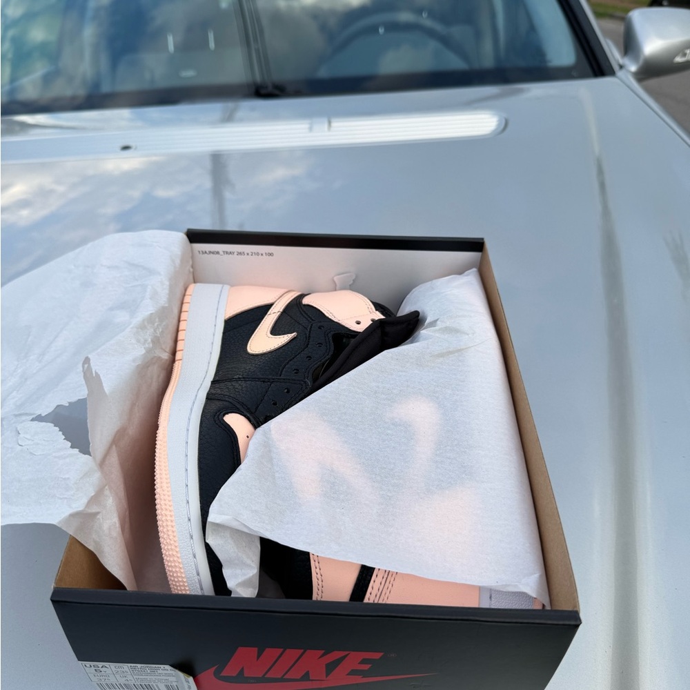 Air Jordan 1 pink starfish ~ Jordan Kids Sneakers Black and Pink